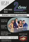 Realybės šou „2 Barai – Gyvenimas greitkelyje“ išlikimo vakaro filmavimas